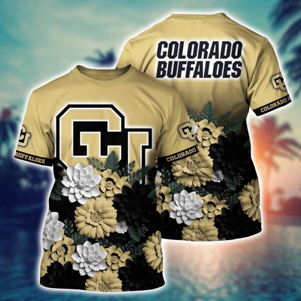 NCAA Colorado Buffaloes 3D T-Shirt Champion Bliss Parade For Sports Fans