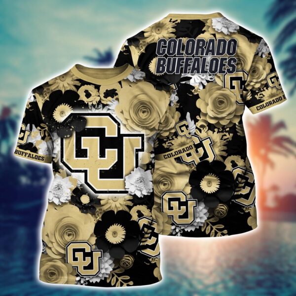 NCAA Colorado Buffaloes 3D T-Shirt Glamorous Tee Layers For Sports Fans