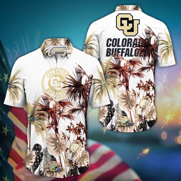 NCAA Colorado Buffaloes Hawaiian Shirt Wave The Colors For Fans