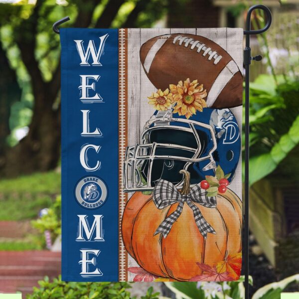 NCAA Drake Bulldogs Garden Flag College Pride Blooms