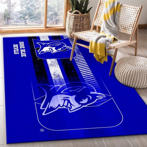 NCAA Duke Blue Devils Area Rug Add A Touch Of Style