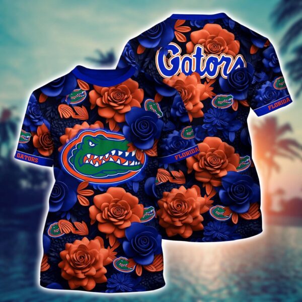 NCAA Florida Gators 3D T-Shirt Fashion Forward Bliss For Sports Fans