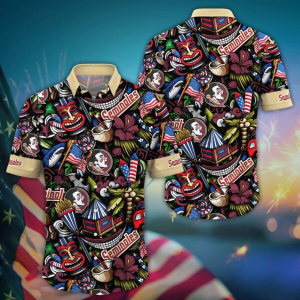 NCAA Florida State Seminoles Hawaiian Shirt Spectacular Spirit For Sports Enthusiasts