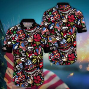 NCAA Georgia Bulldogs Hawaiian Shirt…