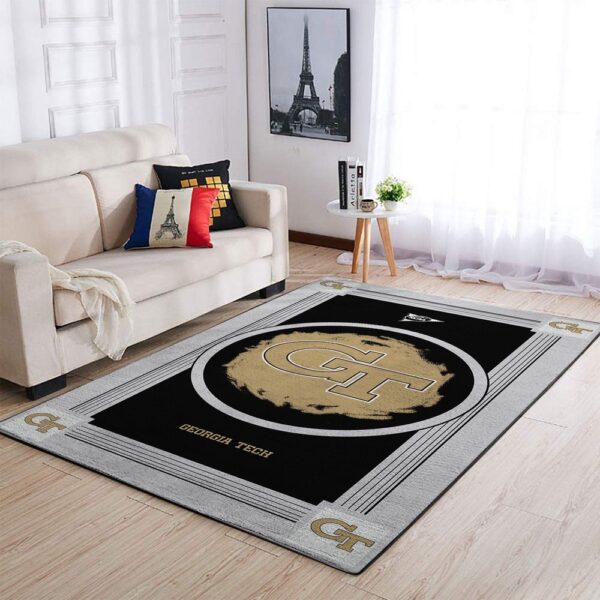 NCAA Georgia Tech Yellow Jackets Area Rug Athletic Elegance