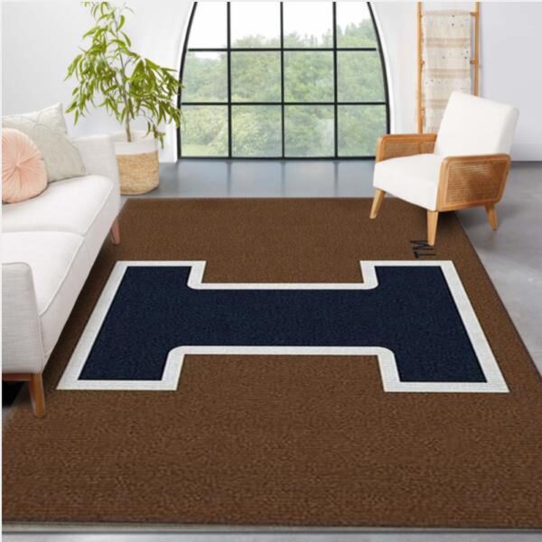 NCAA Illinois University Team Spirit Rug Area Rug Carpet Kitchen Rug Family Gift Us Decor