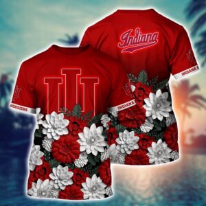 NCAA Indiana Hoosiers 3D T-Shirt…