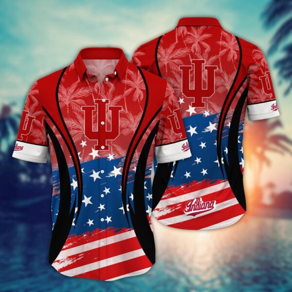 NCAA Indiana Hoosiers Hawaiian Shirt Campus Cool For Sports Enthusiasts