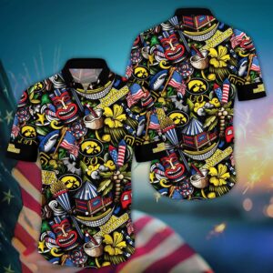 NCAA Iowa Hawkeyes Hawaiian Shirt…