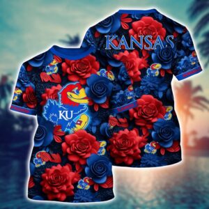 NCAA Kansas Jayhawks 3D T-Shirt…