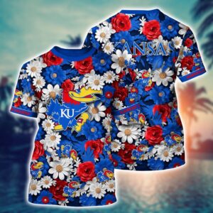 NCAA Kansas Jayhawks 3D T-Shirt…