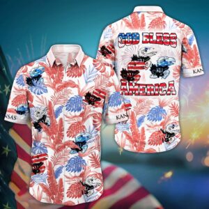 NCAA Kansas Jayhawks Hawaiian Shirt…