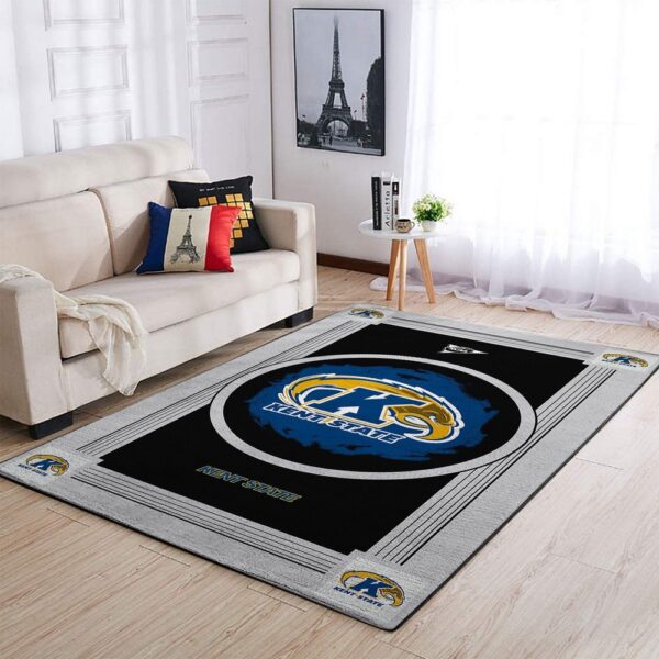 NCAA Kent State Golden Flashers Area Rug Athletic Elegance