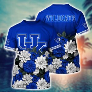 NCAA Kentucky Wildcats 3D T-Shirt…