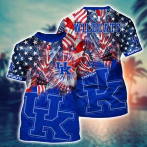 NCAA Kentucky Wildcats 3D T-Shirt…