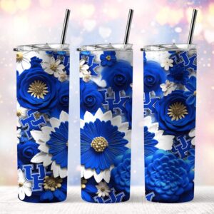 NCAA Kentucky Wildcats Skinny Tumbler Elegance In Every Sip 1