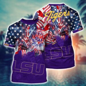 NCAA LSU TIGERS 3D T-Shirt…