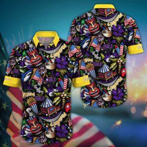 NCAA LSU TIGERS Hawaiian Shirt…