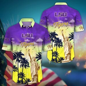 NCAA LSU TIGERS Hawaiian Shirt…