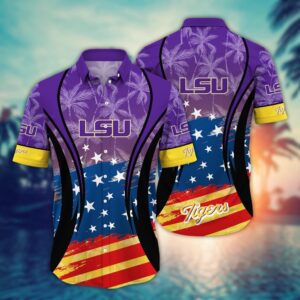 NCAA LSU TIGERS Hawaiian Shirt…