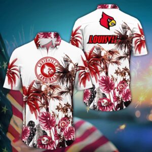 NCAA Louisville Cardinals Hawaiian Shirt…