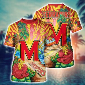 NCAA Maryland Terrapins 3D T-Shirt…