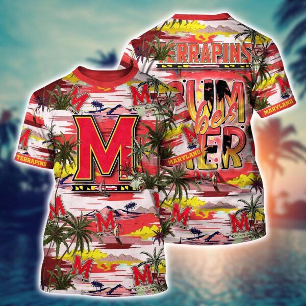 NCAA Maryland Terrapins 3D T-Shirt Forward Urban Vibes