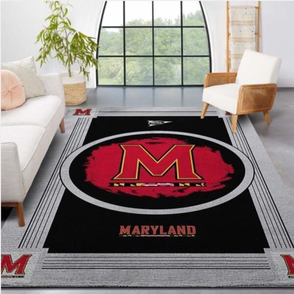 NCAA Maryland Terrapins Area Rug Bring The Excitement Of College Sports To Your Home