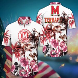 NCAA Maryland Terrapins Hawaiian Shirt…