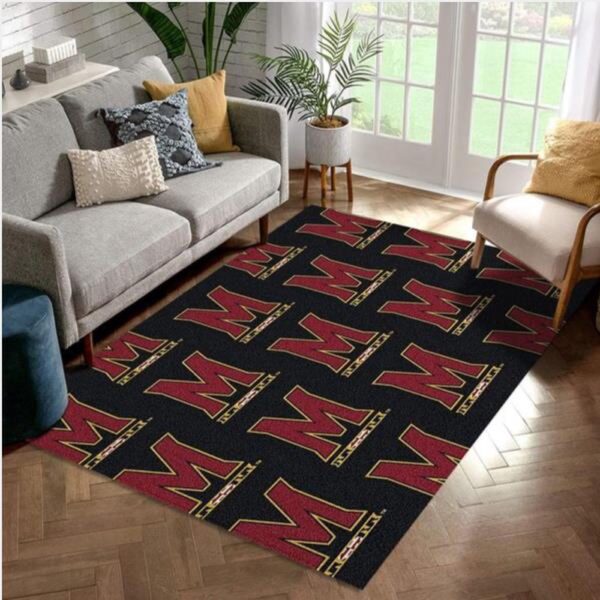 NCAA Maryland University Area Rug Show Your Team Pride