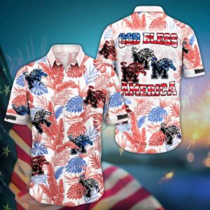 NCAA Memphis Tigers Hawaiian Shirt…