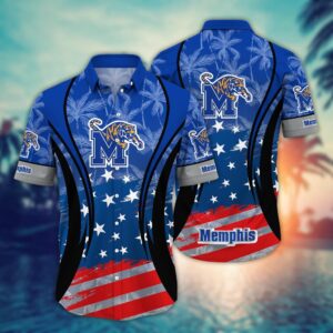 NCAA Memphis Tigers Hawaiian Shirt…