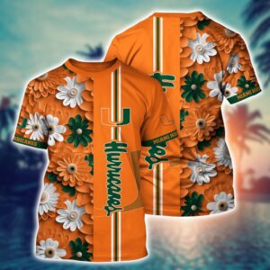 NCAA Miami Hurricanes 3D T-Shirt…