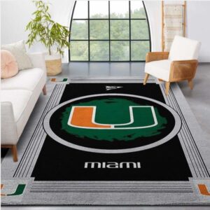 NCAA Miami Hurricanes Area Rug…