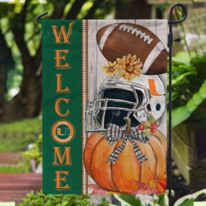 NCAA Miami Hurricanes Garden Flag…