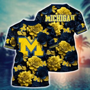 NCAA Michigan Wolverines 3D T-Shirt…