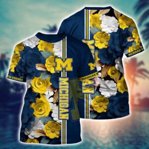 NCAA Michigan Wolverines 3D T-Shirt…