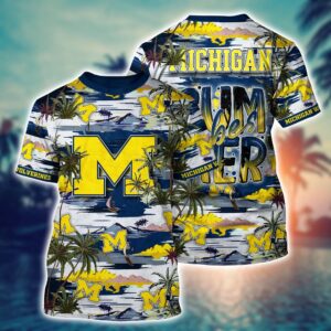 NCAA Michigan Wolverines 3D T-Shirt…