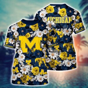 NCAA Michigan Wolverines 3D T-Shirt…