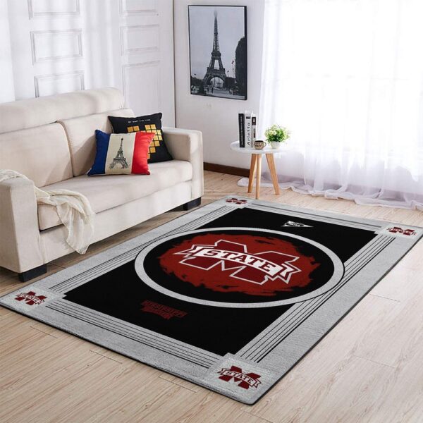 NCAA Mississippi State Bulldogs Area Rug Athletic Elegance