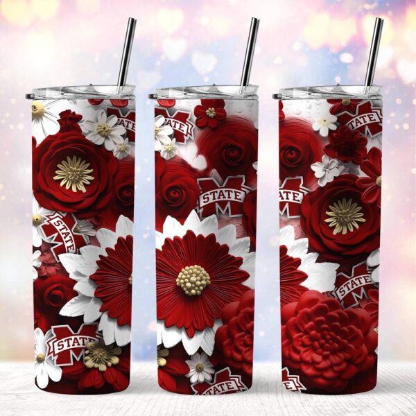 NCAA Mississippi State Bulldogs Skinny Tumbler Elegant Sips Of Victory