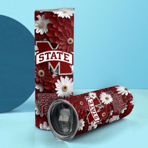 NCAA Mississippi State Bulldogs Skinny Tumbler Team Spirit Refreshment 2