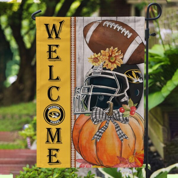 NCAA Missouri Tigers Garden Flag College Pride Blooms