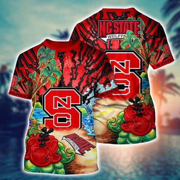 NCAA NC State Wolfpack 3D T-Shirt Champion Style Vibes