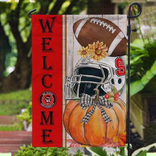 NCAA NC State Wolfpack Garden Flag College Pride Blooms