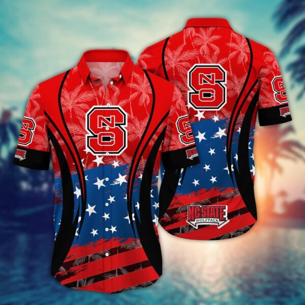 NCAA NC State Wolfpack Hawaiian Shirt Campus Cool For Sports Enthusiasts