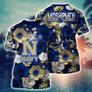 NCAA Navy Midshipmen 3D T-Shirt…