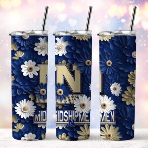 NCAA Navy Midshipmen Skinny Tumbler…