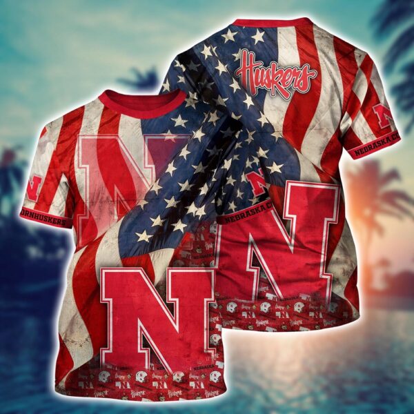 NCAA Nebraska Cornhuskers 3D T-Shirt Comfort Haven Trends