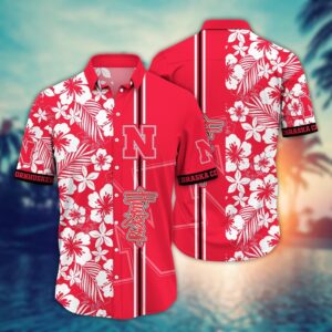 NCAA Nebraska Cornhuskers Hawaiian Shirt…